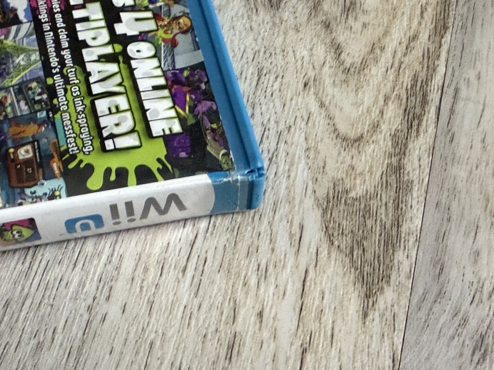 Splatoon - Wii U Game Case *NO GAME*