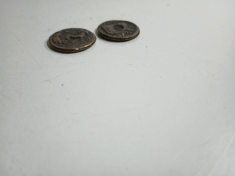 2 ancient Roman coin copies