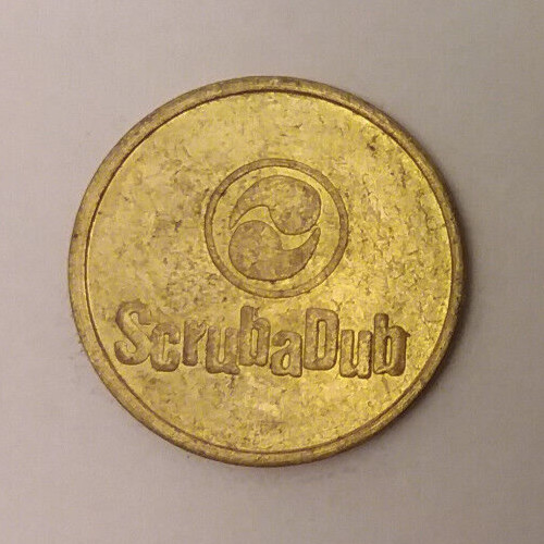 ScrubaDub Car Wash Token 25mm