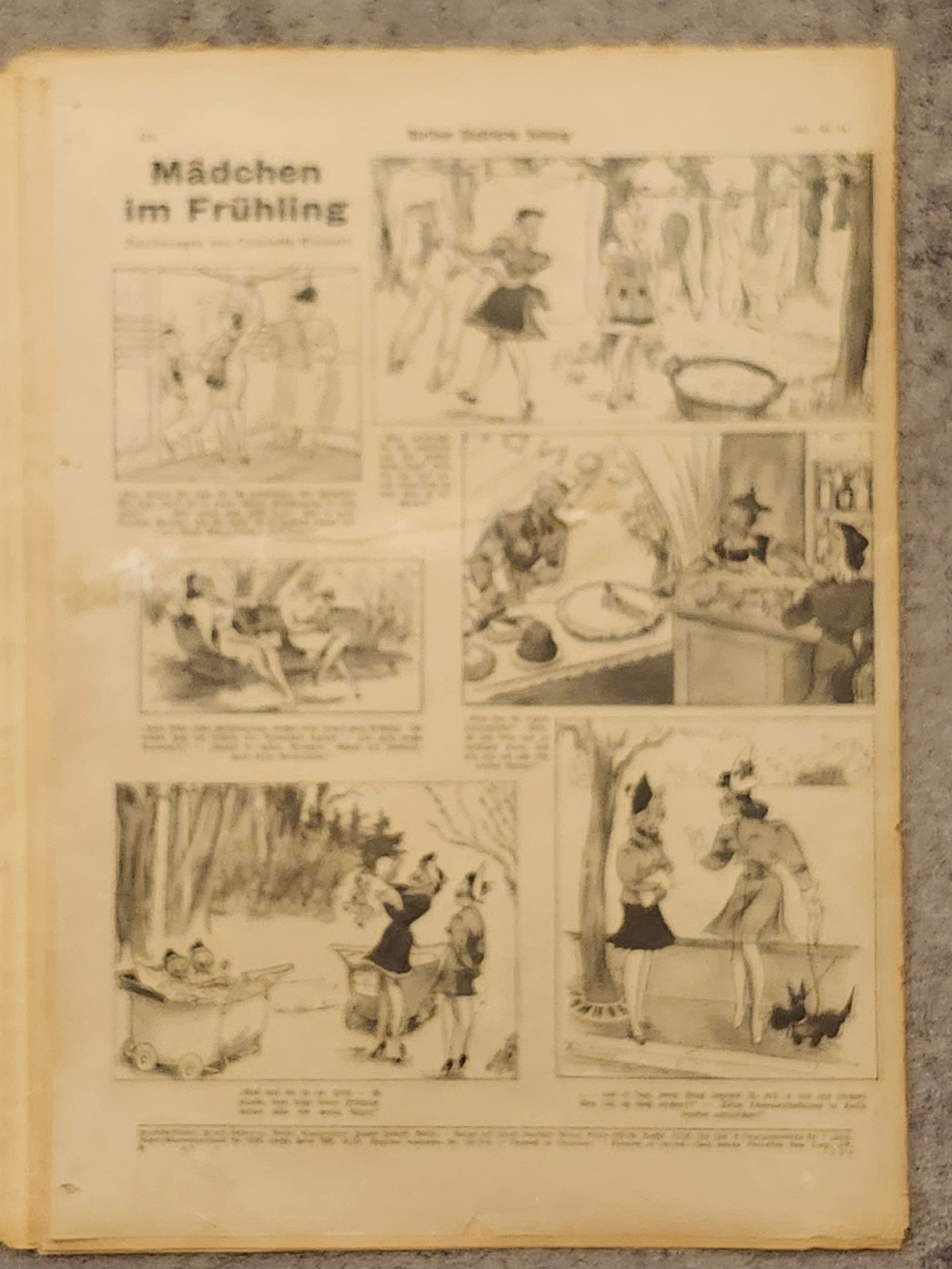 WW2 Germany. Berliner Illustrierte Zeitung" # 14, April 3, 1941