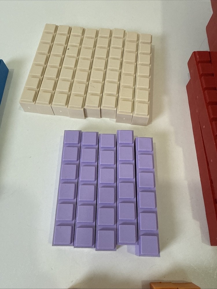Math U See Manipulatives Integer Block Kit -REPLACEMENT PIECES ONLY