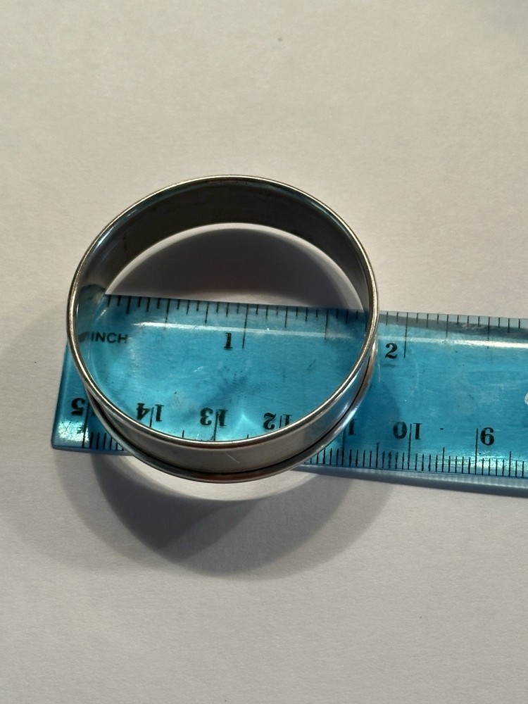 Gorham sterling silver napkin ring. Engraved "Randy"