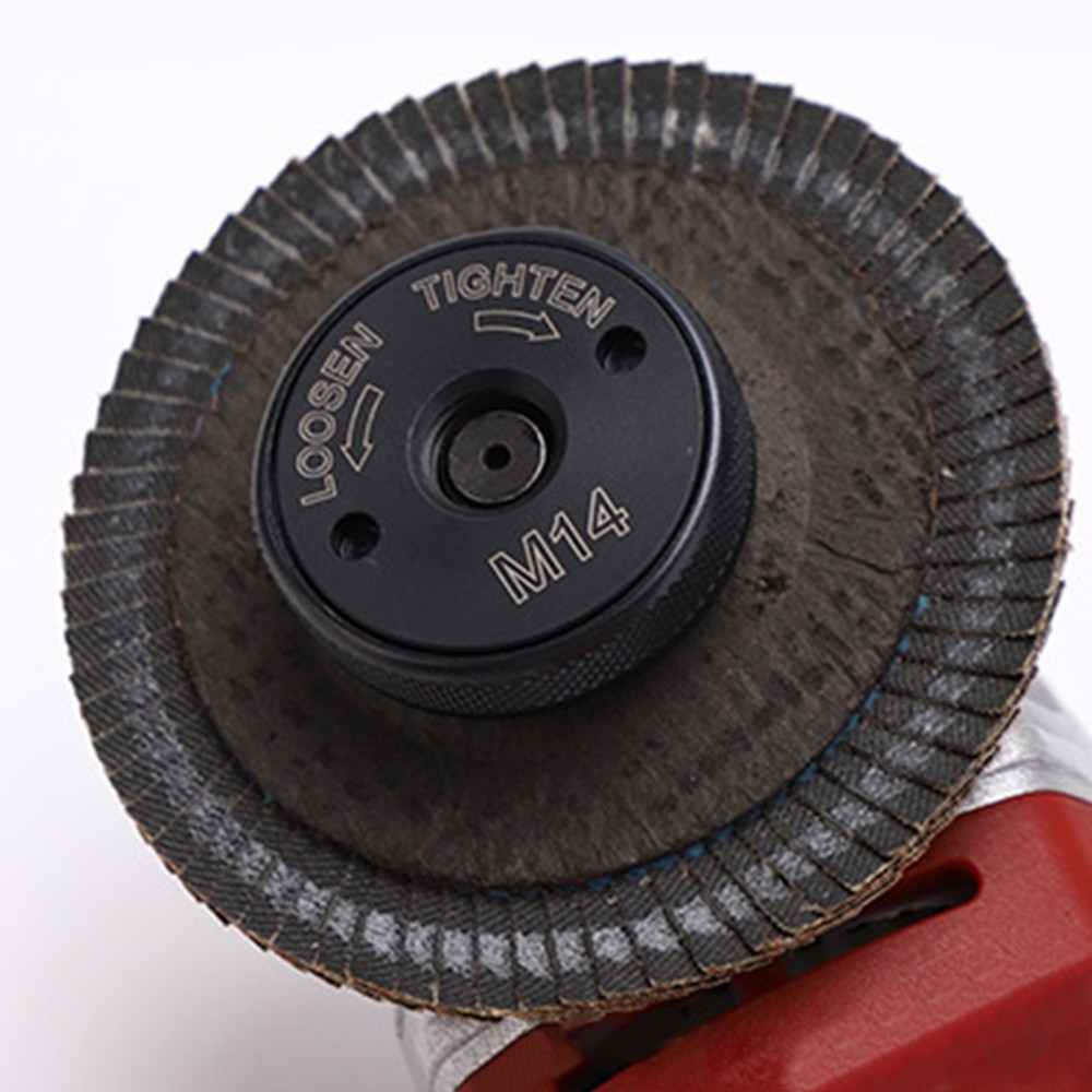 Portable M14 Angle Grinder Chuck Quick Release Nut Clamp Self-locking Plate
