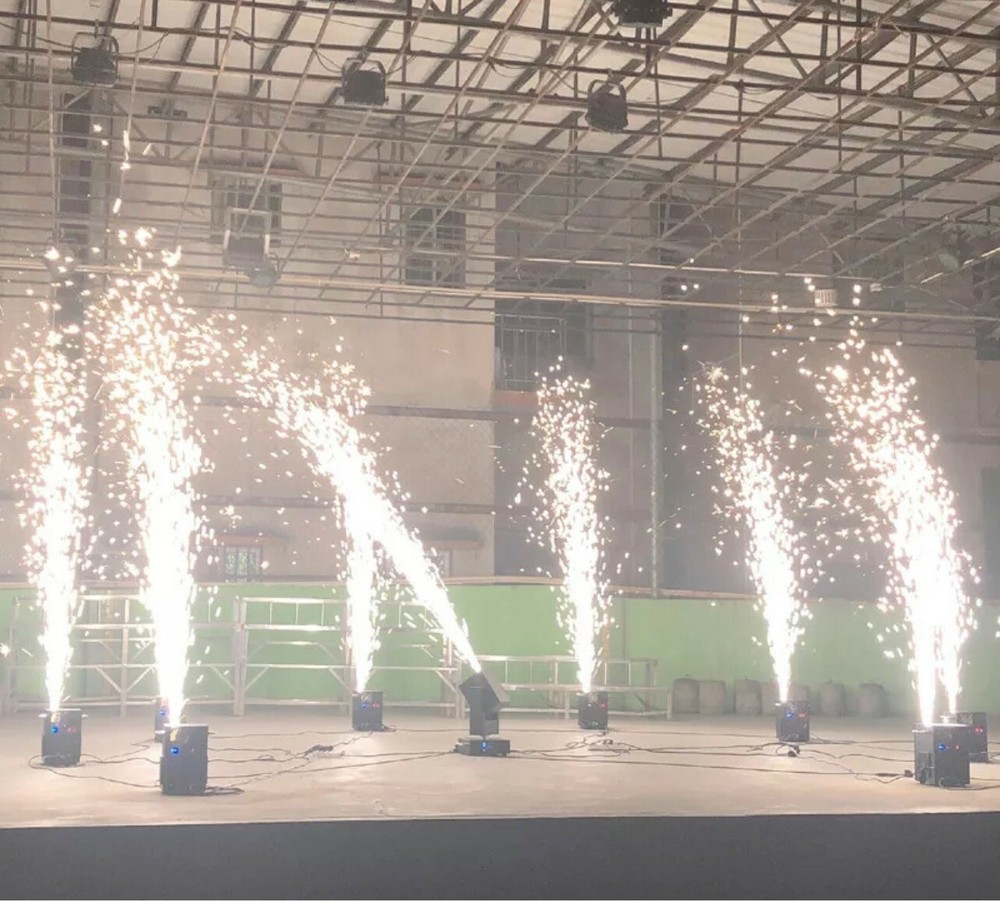 650W COLD SPARK Machine DMX 512 Remote Control STAGE LIGHT SHOW Firework Machine