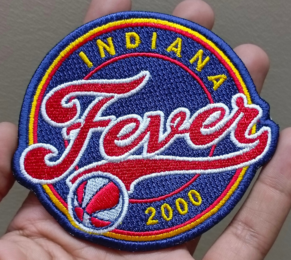 Indiana Fever WNBA Team Logo Iron On Patch - Sew Patch - Embroidered Patch