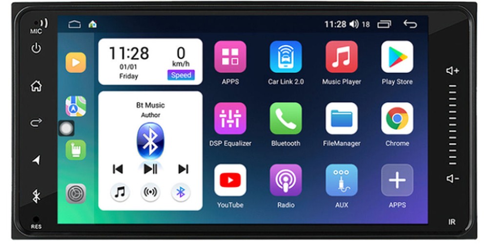 for TOYOTARAV4 2006-2011  GPS WIRELESS ANDROID AUTO & CARPLAY BLUETOOTH 4x4 MAPS