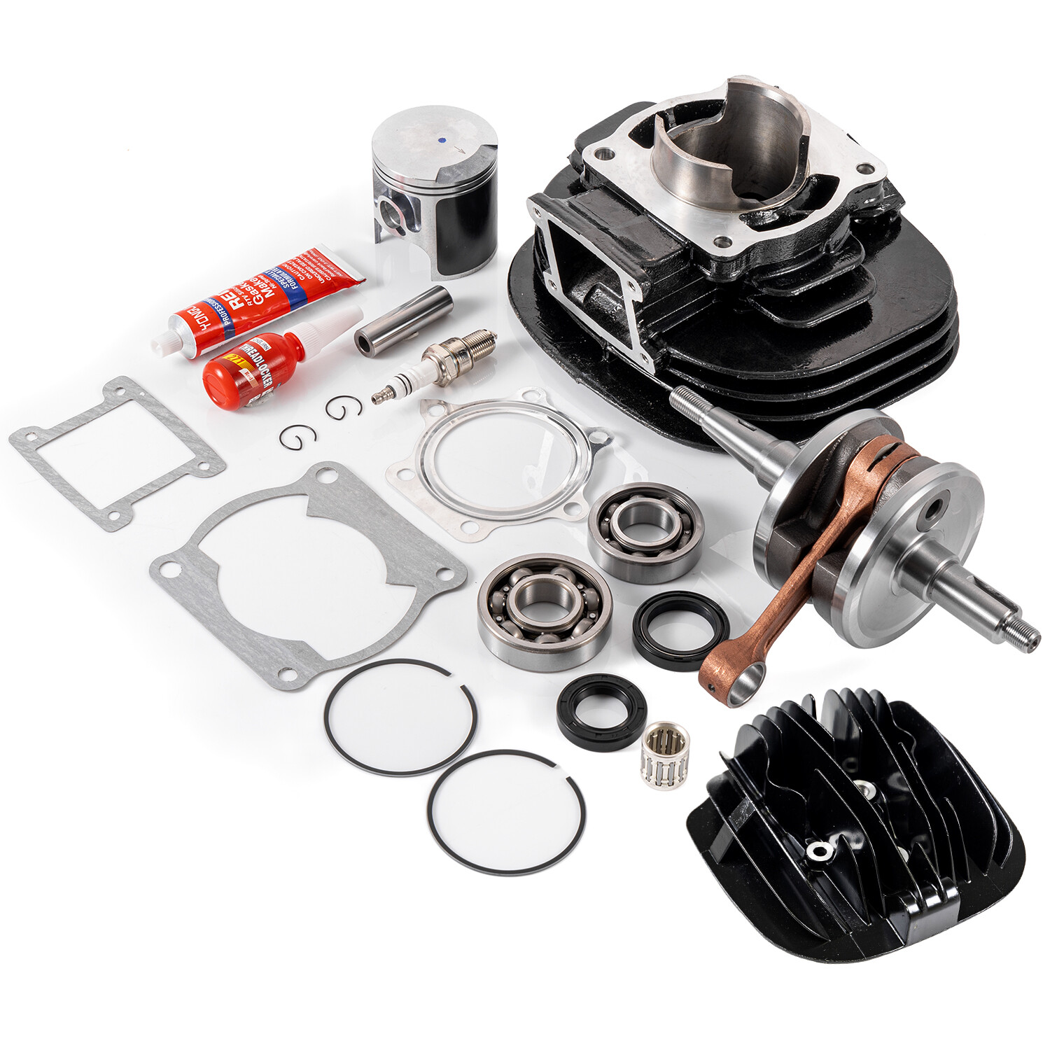 For Yamaha Blaster 200 1988-2006 Piston Cylinder Crank Motor Rebuild Gasket Kit