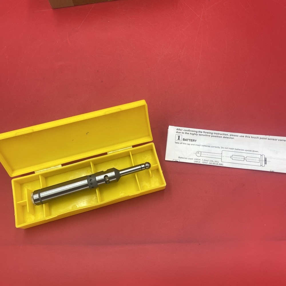 US Stock Precision Touch Point Sensor Electronic Optical Edge Finder LED Beep