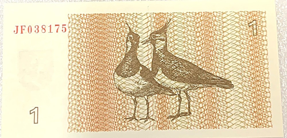 Lithuania World Banknote 1992 1 Talonas UNC