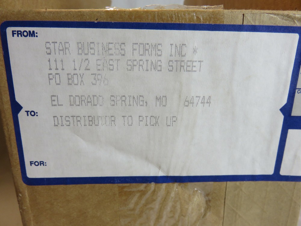 100 - 3" x 5" Blank White Sticker Labels