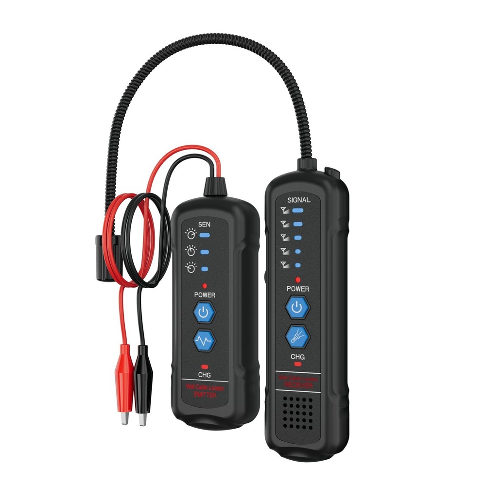 Underground Cable Locator 2M Detection Depth Wire Break Detector with Earphone