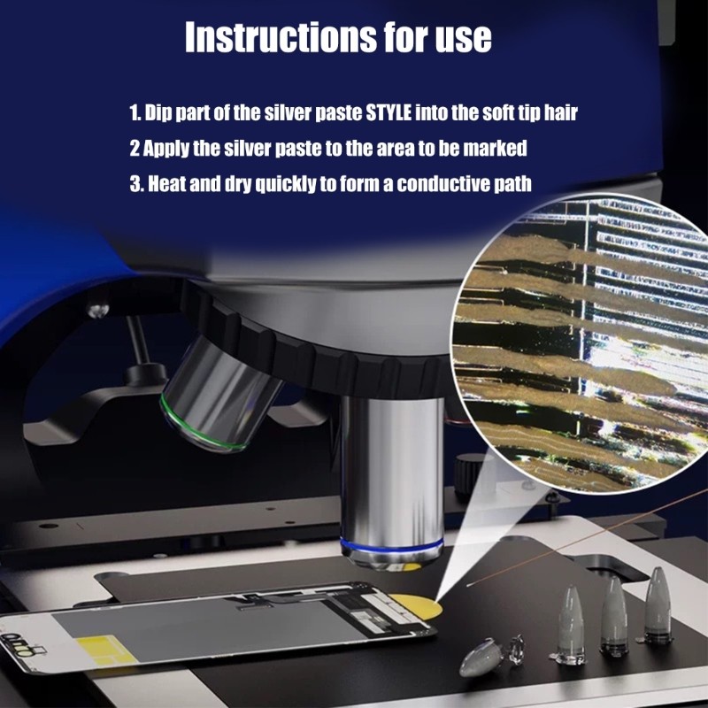 Functional Hand Tool Silver Paste For Removing Adhesives And Polarizing Films