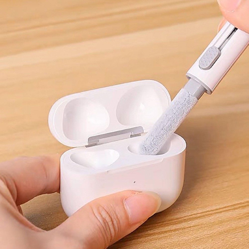 Cleaning Kits for Airpods Pro 1 2 3 Multi-Function Cleaner Pen white, gray