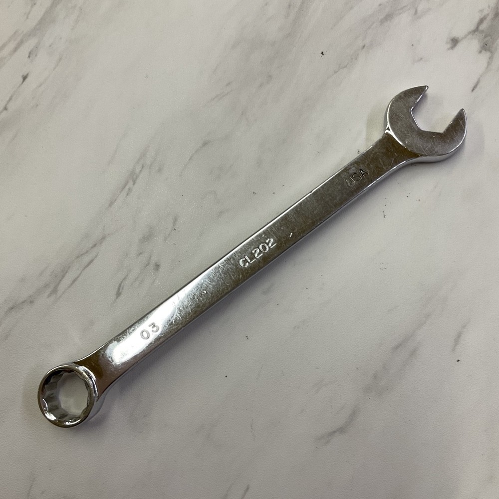 Mac Tools CL202 5/8" 12 Point Chrome Combination Wrench