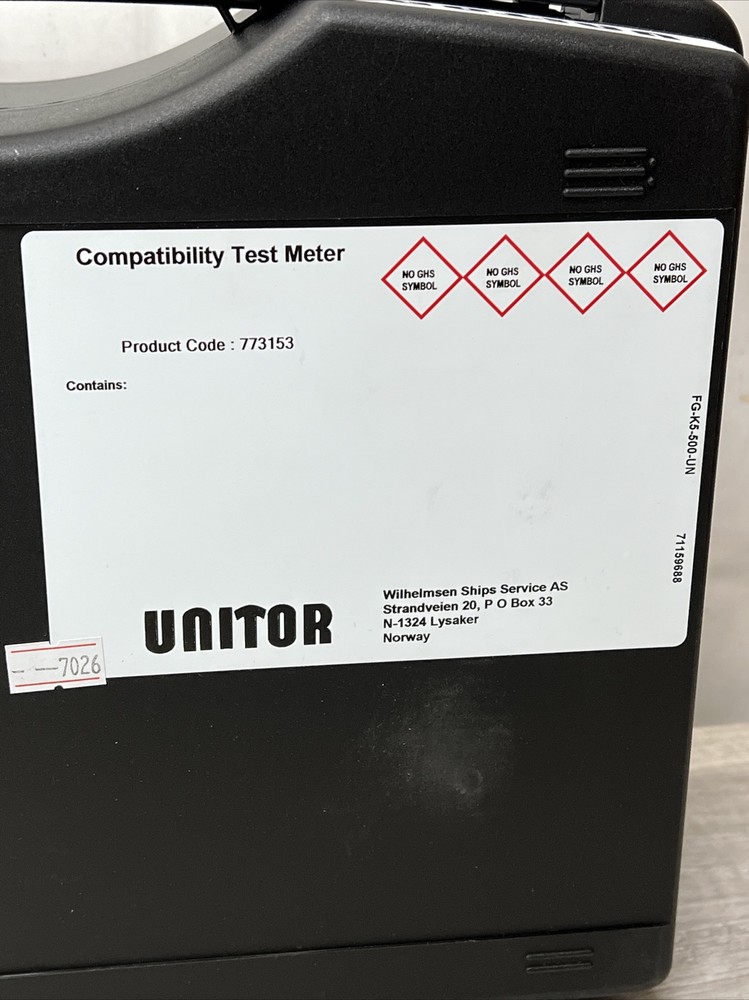 Unitor AS-K1-501 Compatibility Test Meter
