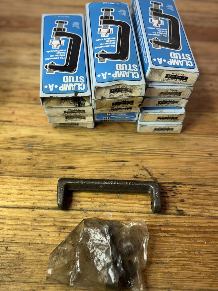 502 Model Clamp-A-Stud 2-1/4 - 3-3/4 Black