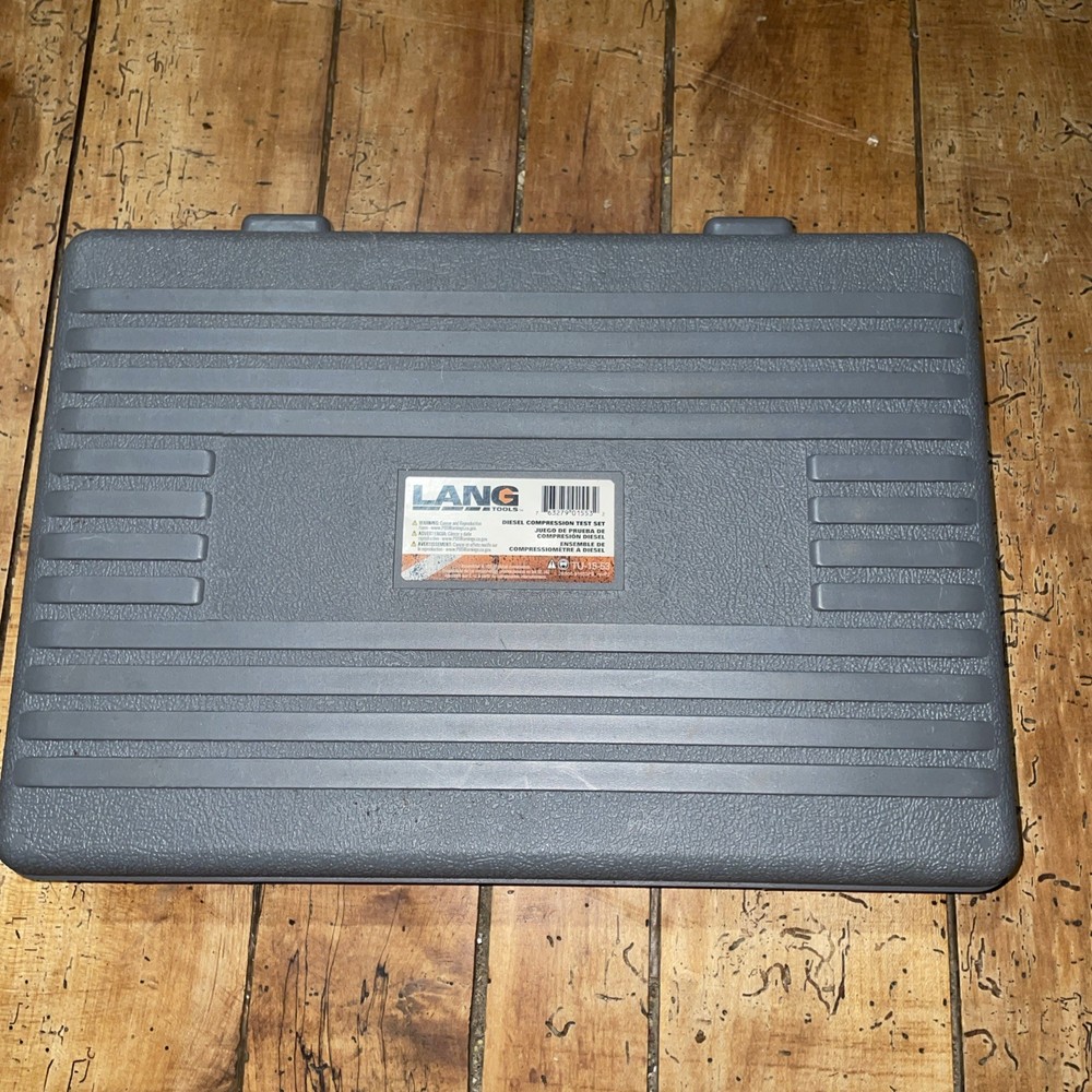 Lang TU-15-53 Diesel Compression Test Set Used
