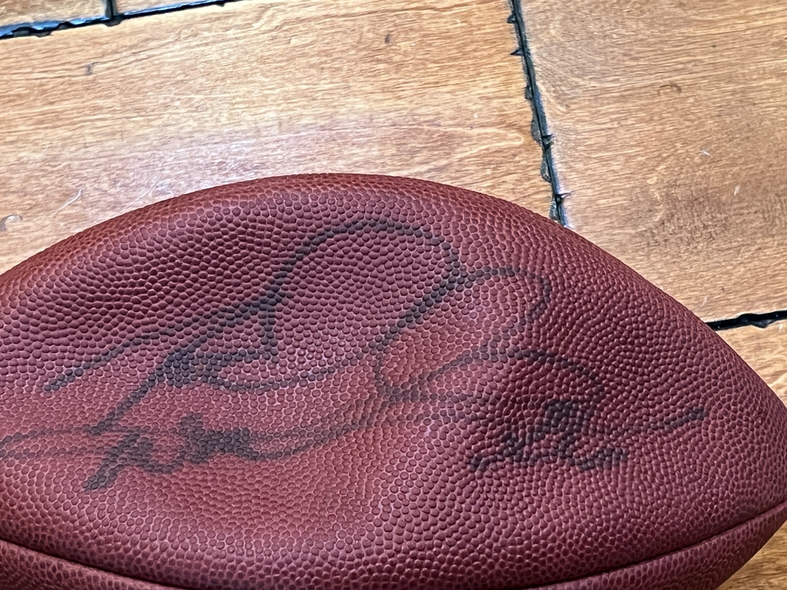 Rod Woodson Steelers Signed Autographed 2000 Wilson GAME USED NFL Pro Football