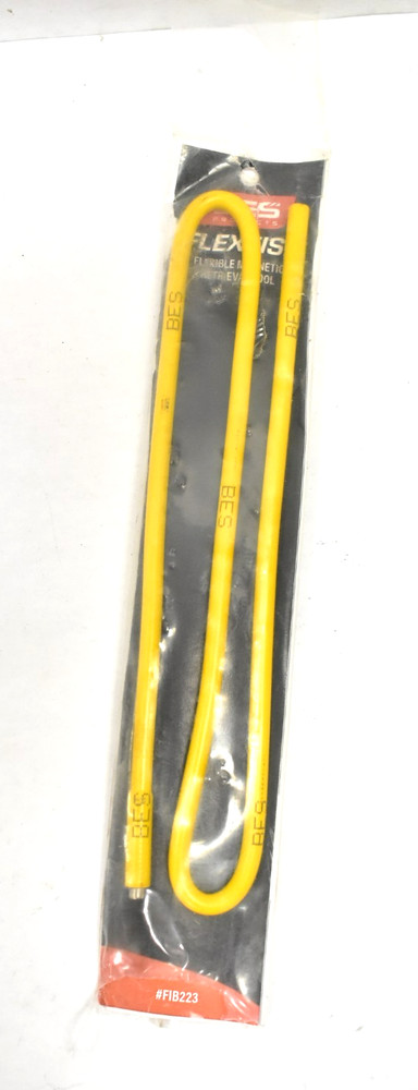 B.E.S 24" Flexible Magnetic Retrieval Tool FIB223 Yellow MISSING FISH CHAIN