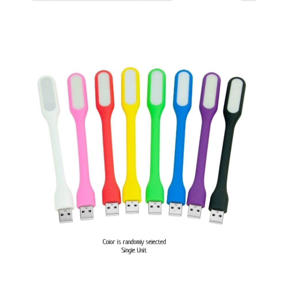 USB Powered Flexible Portable LED Lamp Book Reading Task Light (Random Color)
