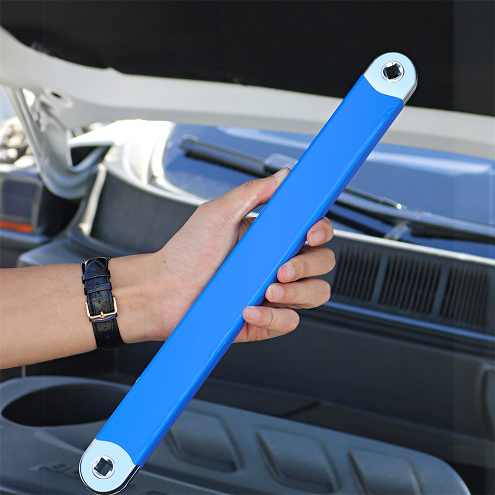 2 Pack Offset Extension Wrench Set Ratchet Spanner Wrench with Extender Adapter