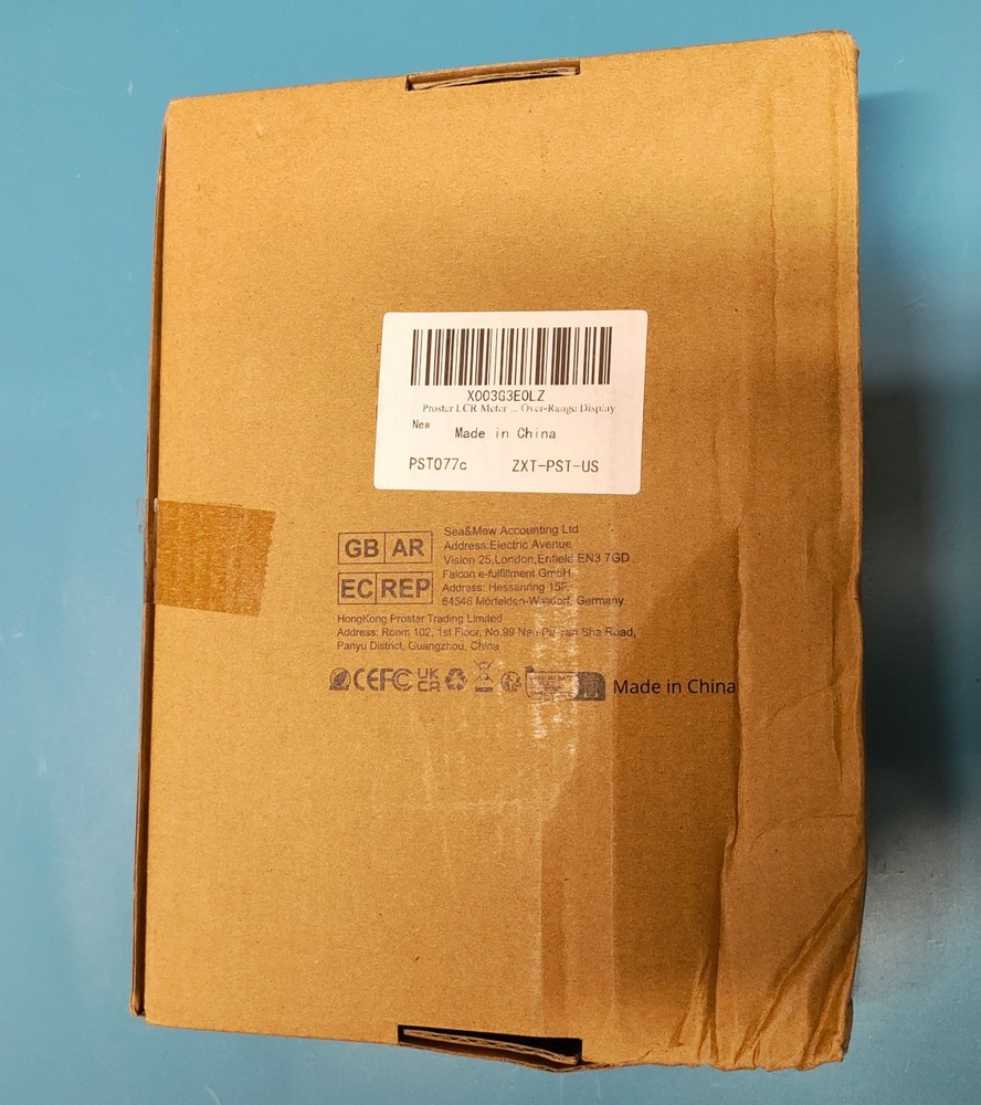 Proster Digital LCR Meter Capacitance Resistance Inductance Multimeter