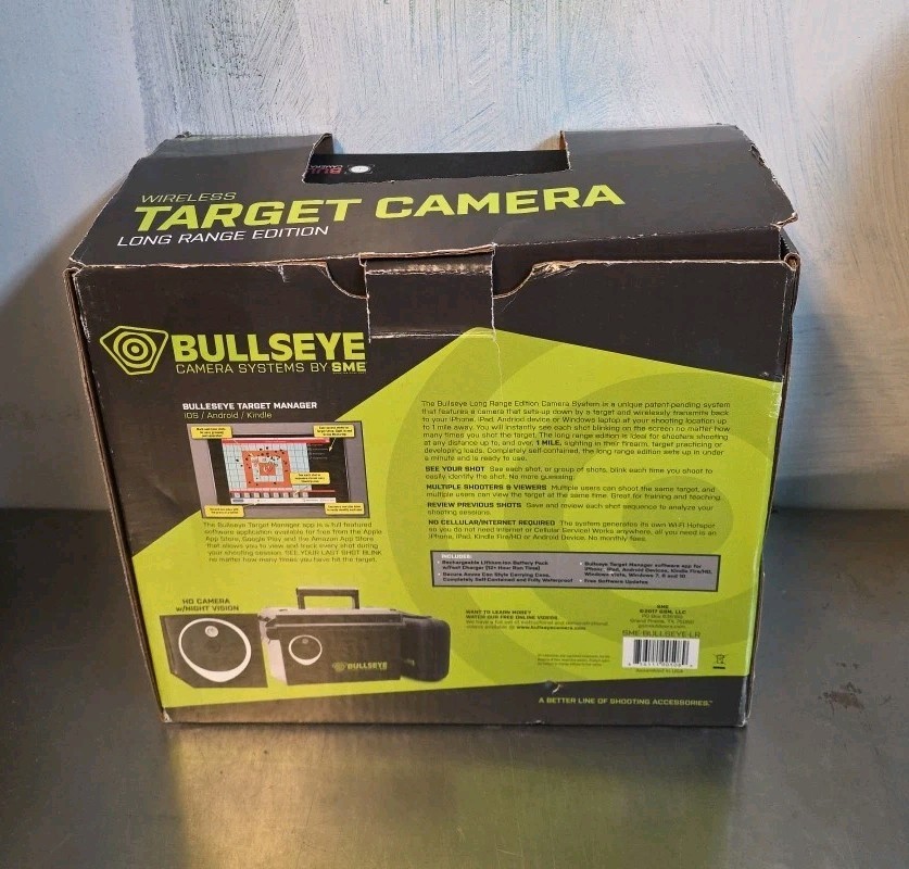 SME Bullseye Wireless Long Range Target Camera System 1 Mile Range
