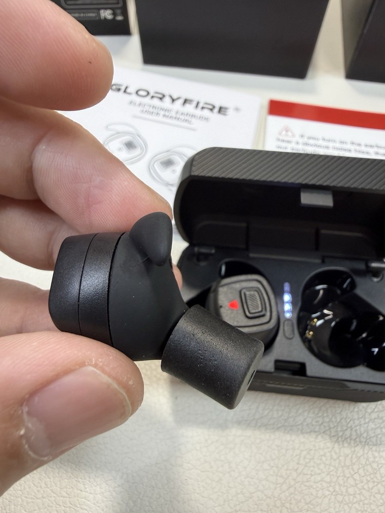 GLORYFIRE Electronic Earbuds Shooting Ear Protection, Noise Reduction