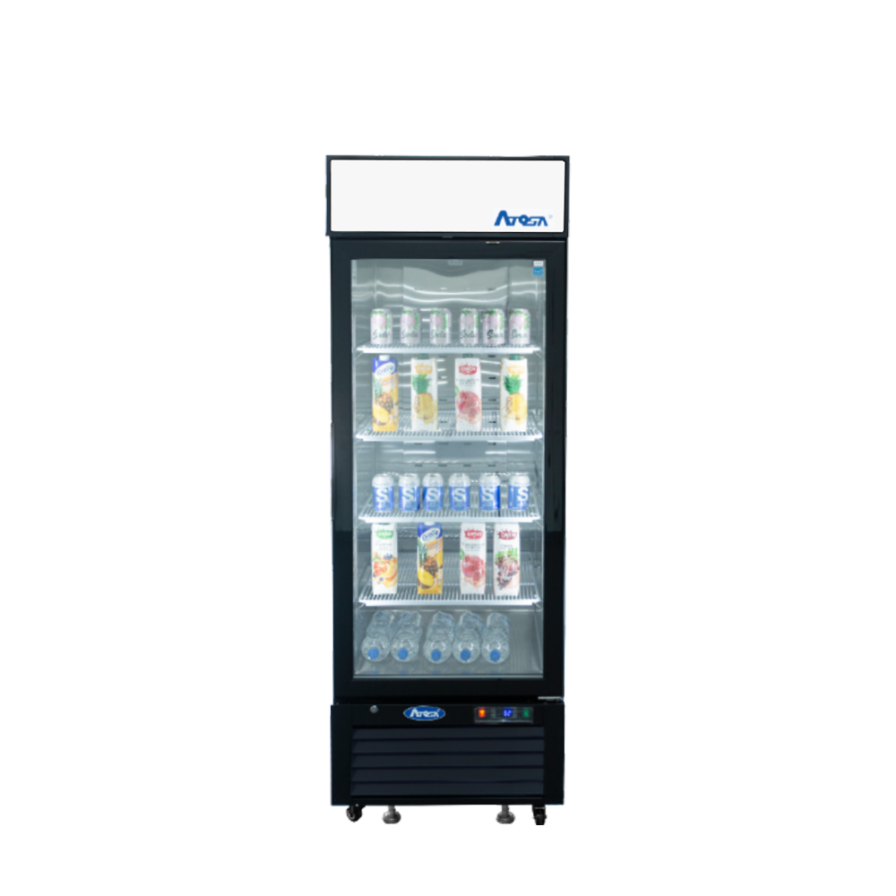 Atosa MCF8722GR, 1 GLASS Door REFRIGERATOR