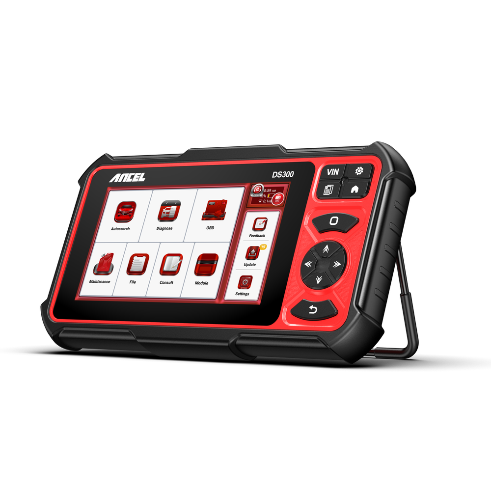 ANCEL DS300 Car OBD2 Scanner Bi-directional Scan Tool Full System E-CU Coding