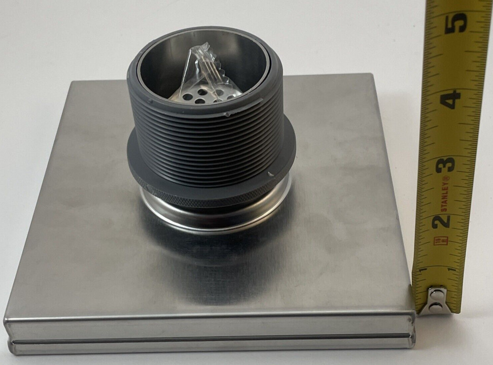 B&K 6? Zero Pattern Grating Square Model Shower Drain, Polished Chrome Open Box