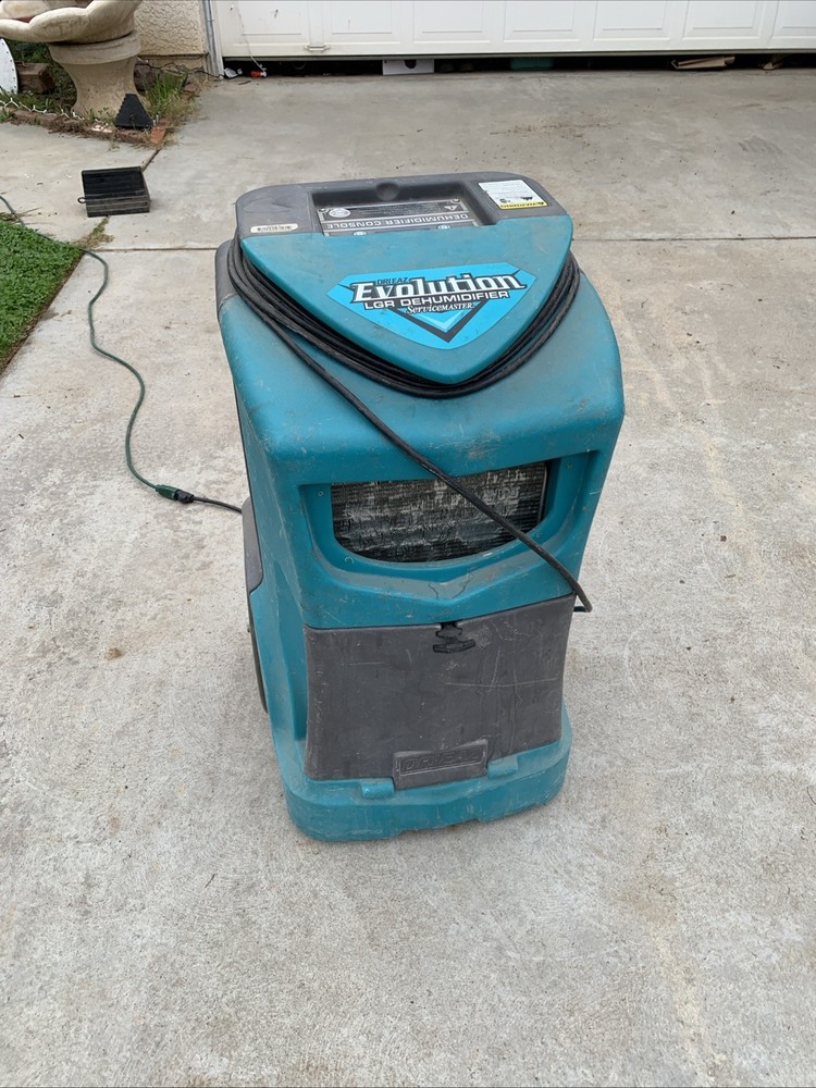 Dri-Eaz Evolution LGR Dehumidifier Water Damage 5722 Total Hours Turns On