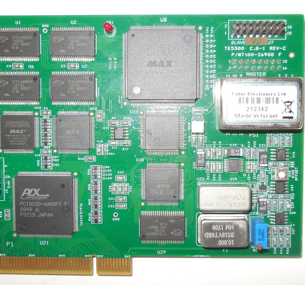 Tabor TE5325 50MS/s PCIBus Single-Channel Arbitrary Waveform Function Generator