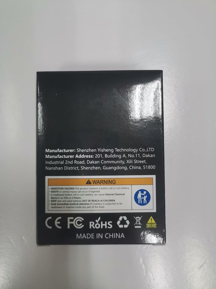 FCXJTU Simple Digital Basic Stopwatch, No Bells, Clock, Alarm, Yellow