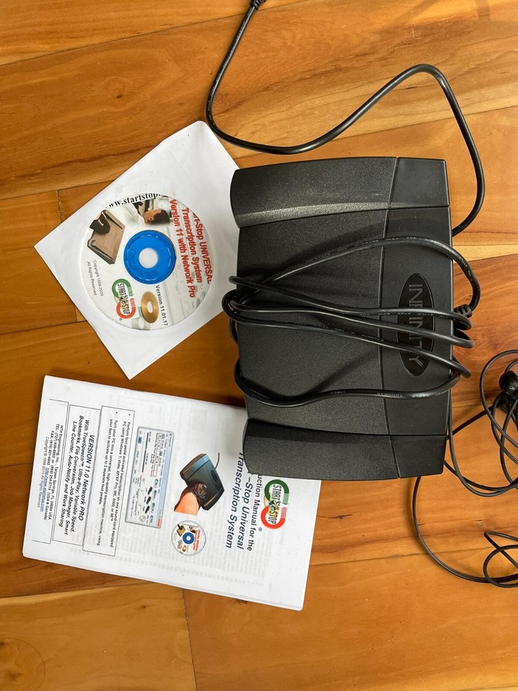 Start-Stop Universal Transcription Machine