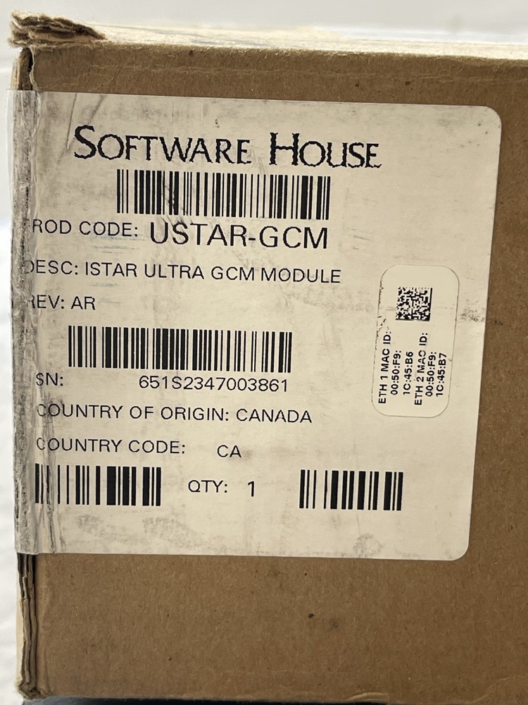 NEW Software House iSTAR Ultra GCM Module USTAR-GCM Access Control