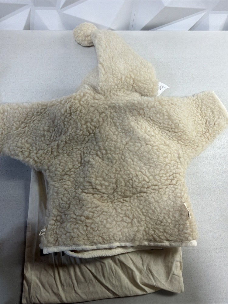 BINIBAMBA MERINO SNUGGLE JACKET SIZE MEDIUM