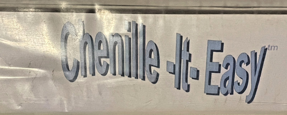 Chenille-It-Easy 7 Piece Set for Easy Chenille Cutting - 7 Different Widths NEW