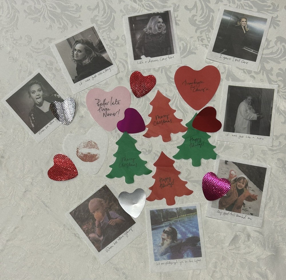 Adele Confetti from Xmas Show LV Residency Genuine Weekends ALL READ!!