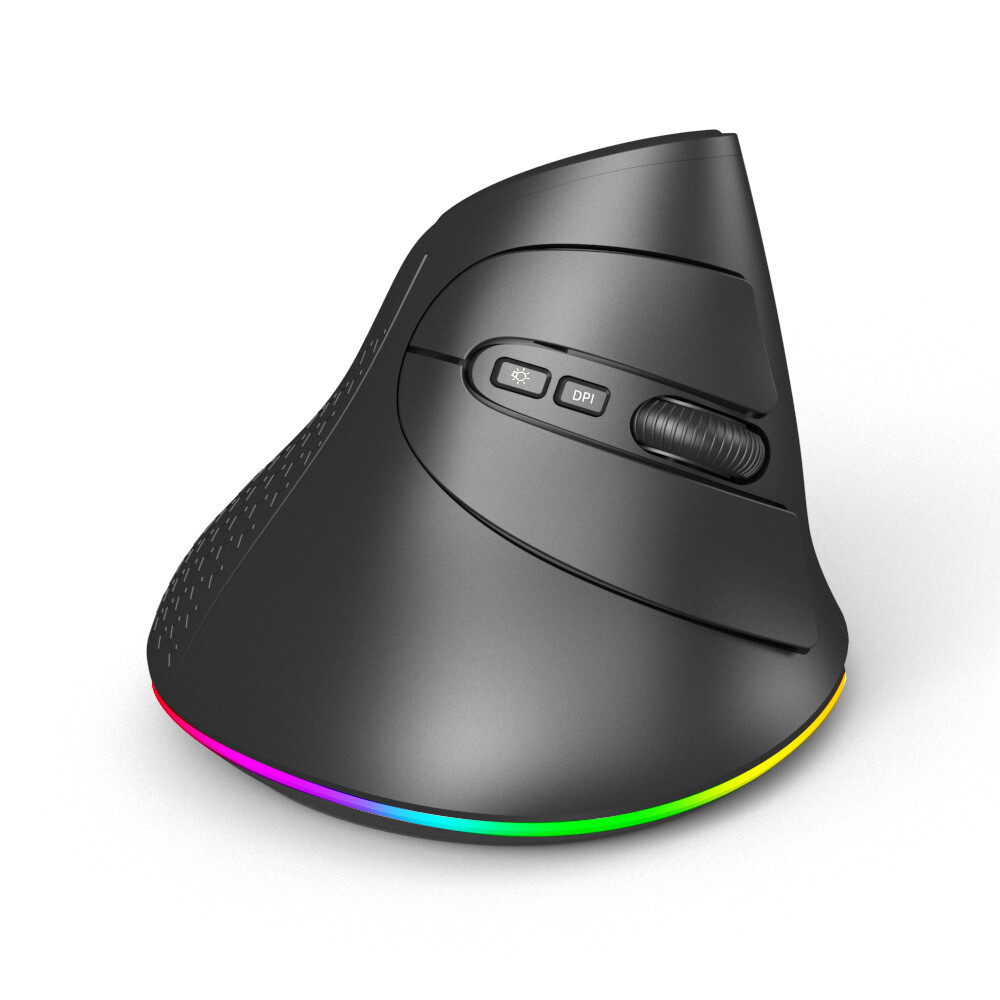 Vertical Mouse Ergonomic 2.4GHz and dual 5.1 Bluetooth-compatible Wireless