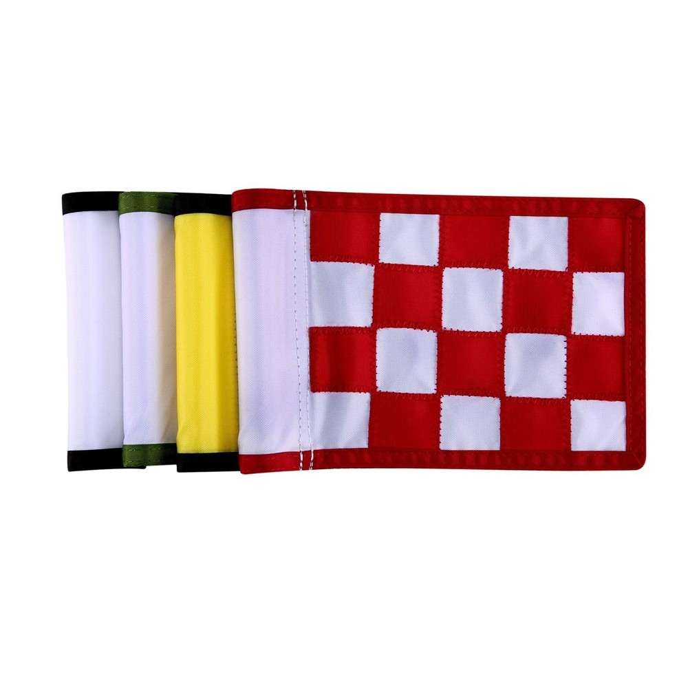 Golf Flag,Konday Checkered Training Putting Green Flags, Golf Target Flags fo...