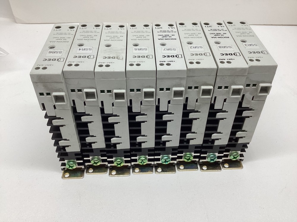 IDEC RSCDN-20A Solid State Relay *Qty 8. Warranty.