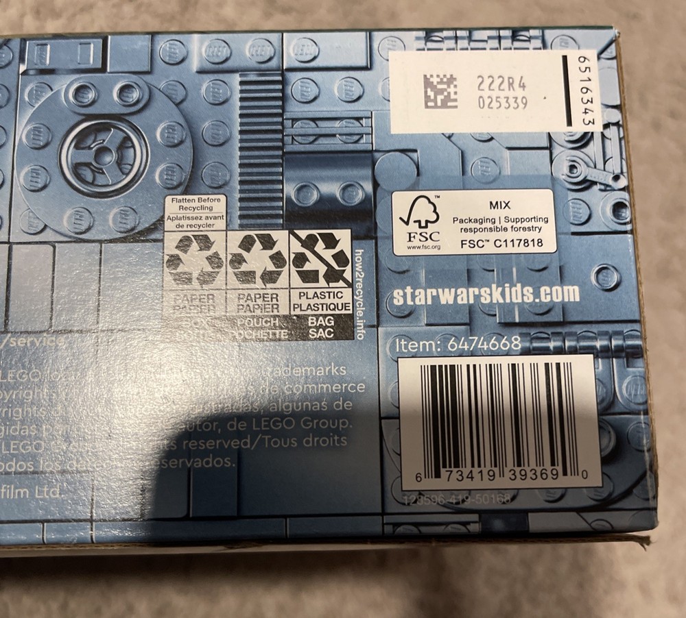 🔥LEGO 75392 Star Wars Creative Play Droid Builder - New Retired