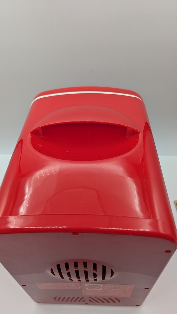 Vintage Coca-Cola Mini Fridge Hot Cold