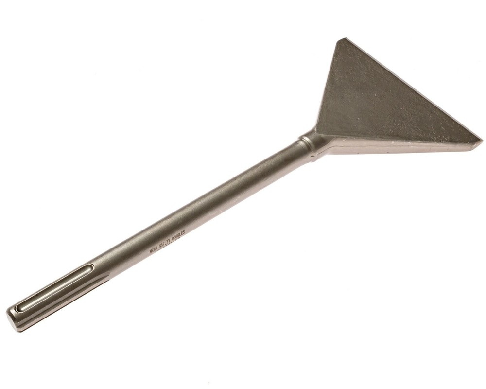 6-in Wide Machine Sharpened Tile & THINSET REMOVAL BIT, SDS Max