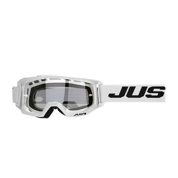 Open Box JUST 1 Vitro White Goggle OS