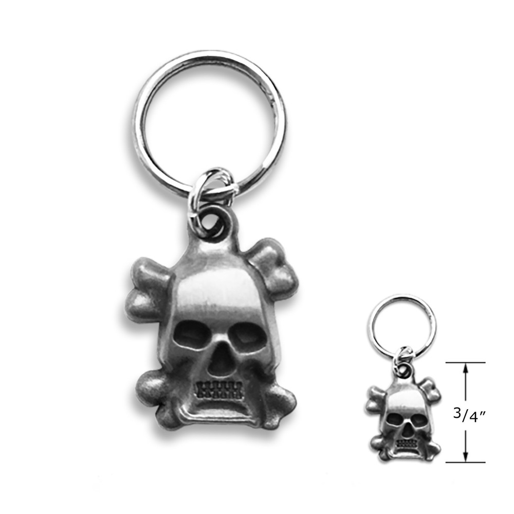 Skull Dog Collar Charm
