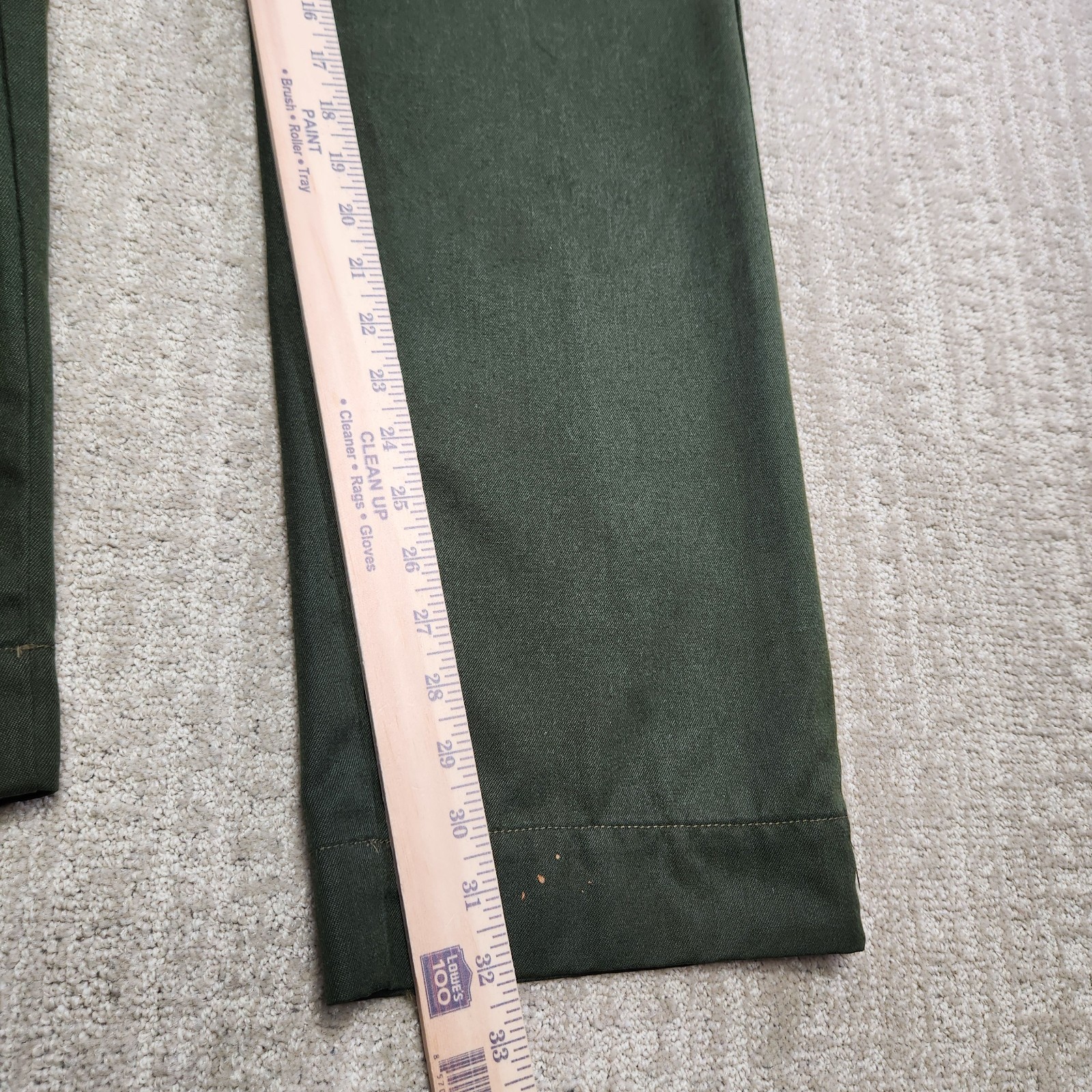 Vintage 80s Military Pants Men 32x32 *READ Gibraltar Fire Resistant Aramid Green
