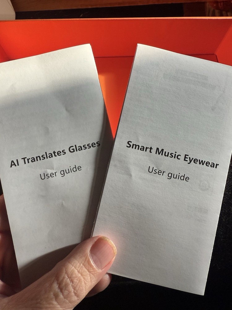 AI Translation Smart Eyewear