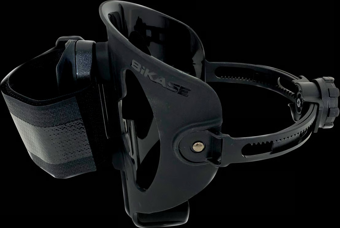 Bikase ABC Adjustable Water Bottle Cage - 3-1/4in. diameter strap Bicycle E-Bike